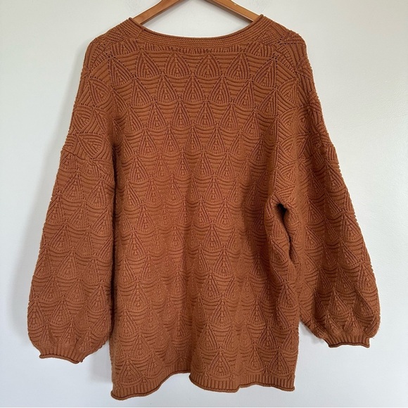 dRA Women’s Enzo Knit Oversized Cardigan Sweater Size Medium - Picture 7 of 16